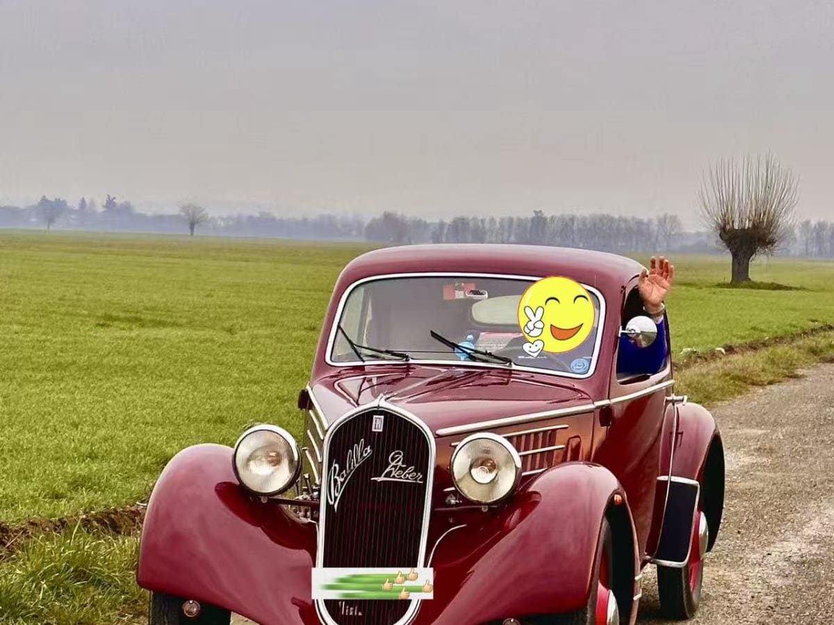 FIAT 508 S «BALILLA»(4M) BERL. MILLE M. 11