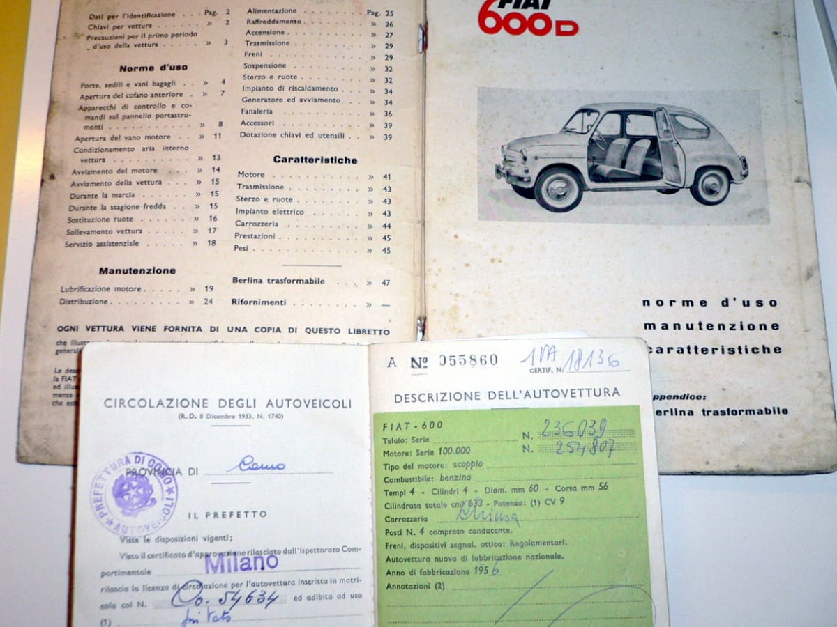 FIAT 600 (VETRI SCORREVOLI) 6