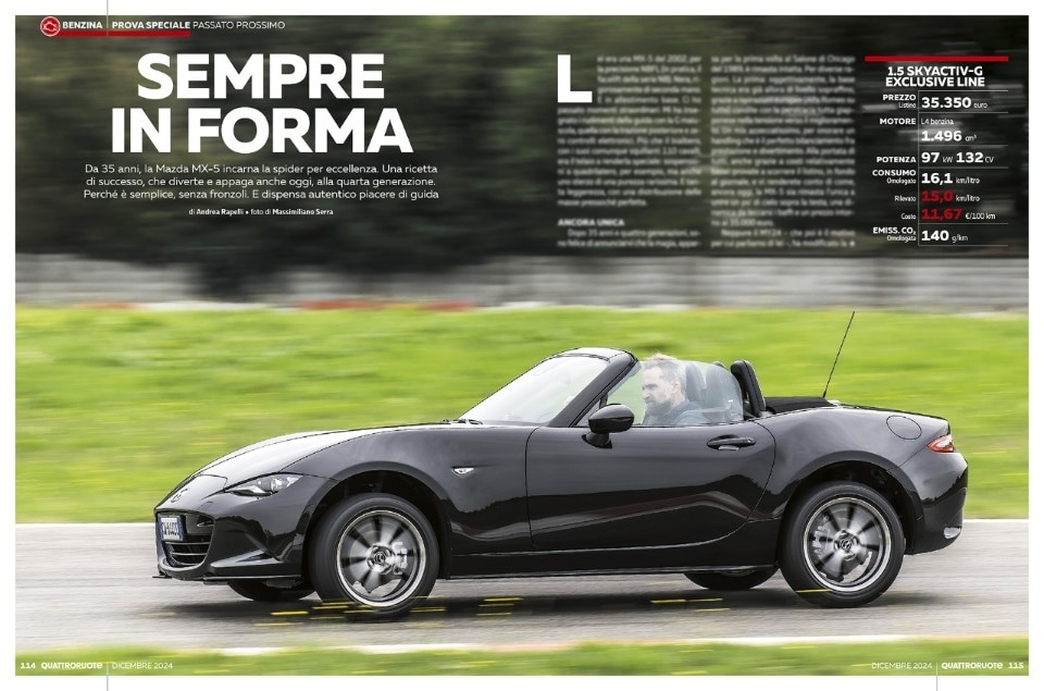 Passato prossimo: Mazda MX-5 Passato prossimo: Mazda MX-5
