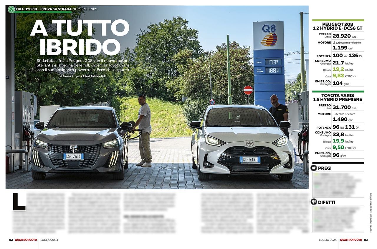 Peugeot 208 vs Toyota Yaris Peugeot 208 vs Toyota Yaris