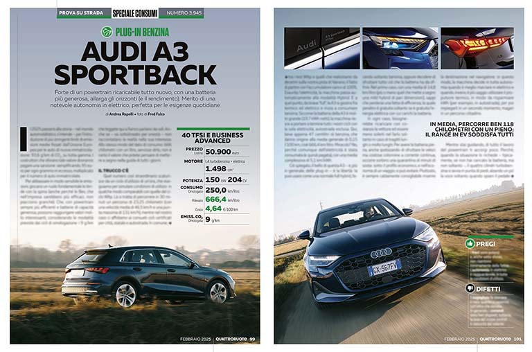 Audi A3 Sportback Phev