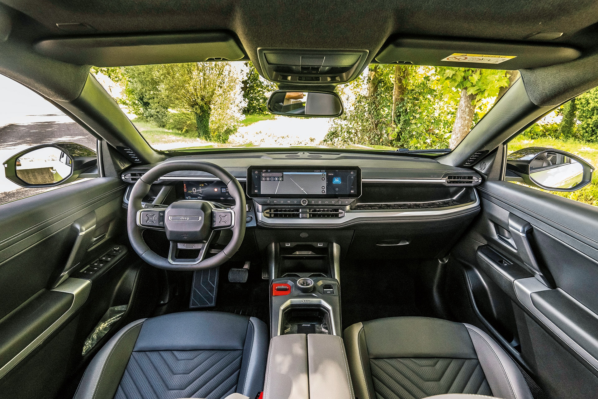 La plancia della Jeep Compass