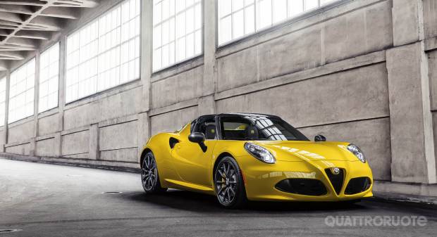 Alfa Romeo 4C Spider (2015)