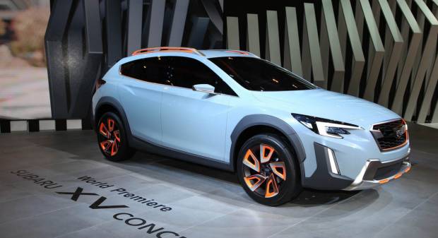 Subaru XV Concept LIVE