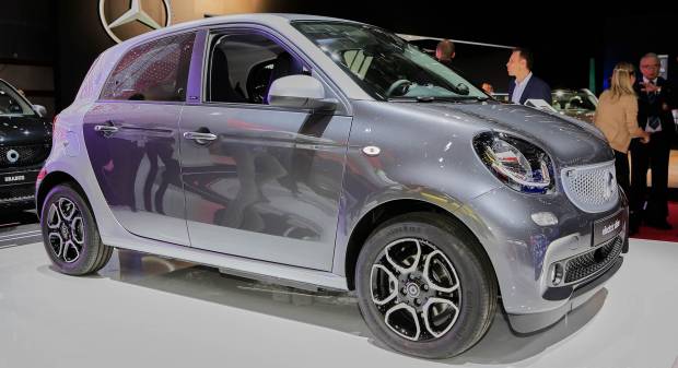 Smart forfour electric drive - LIVE