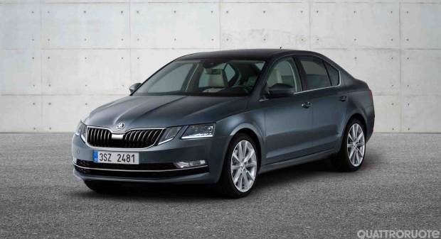 Skoda Octavia restyling (2016)