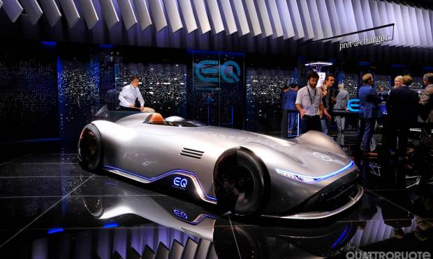 Mercedes-Benz Silver Arrow EQ (2018) - LIVE