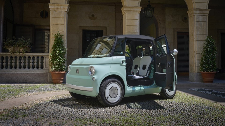 Gamma elettrica Fiat, 3 iconici modelli in un viaggio senza tempo