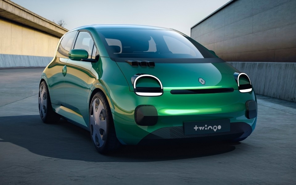 Gli interni della nuova citycar elettrica