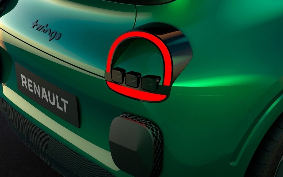 Gli interni della nuova citycar elettrica