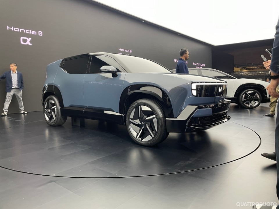 Honda 0 α, la compatta elettrica per il 2027