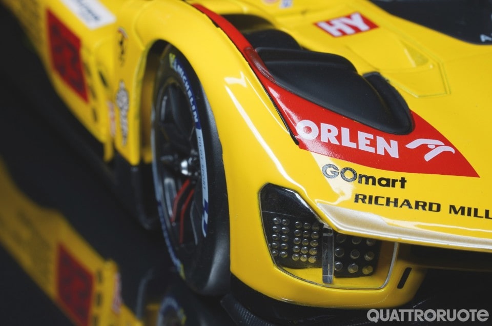 La Ferrari 499P #83 che ha corso a Le Mans nel 2024