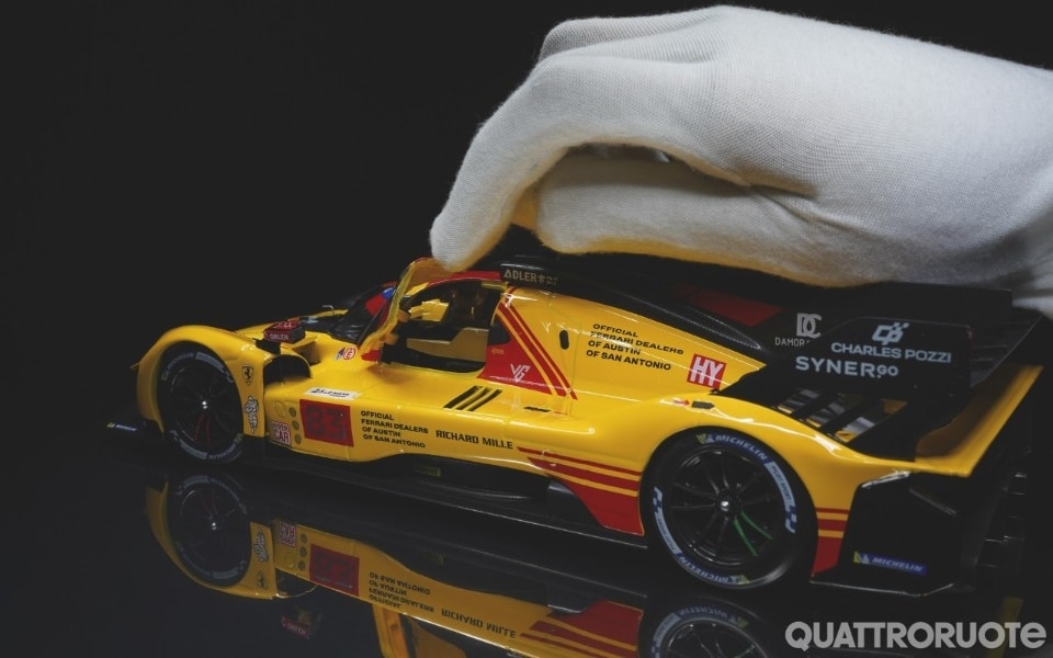 La Ferrari 499P #83 che ha corso a Le Mans nel 2024
