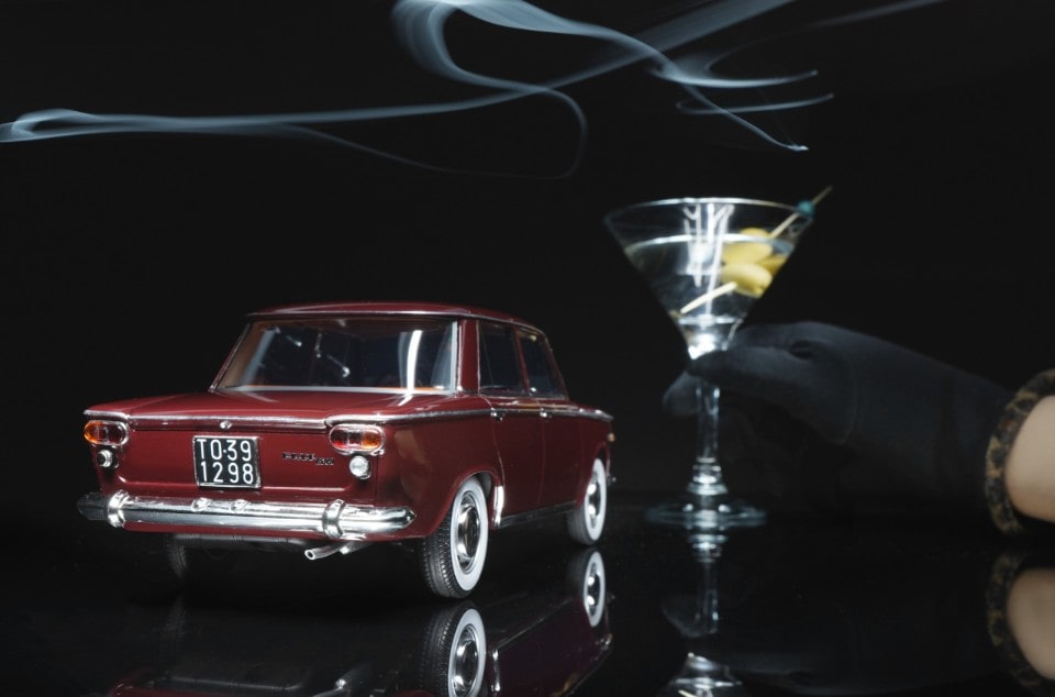 Fiat 1300 1961 Scala 1:18 di Laudoracing Models 