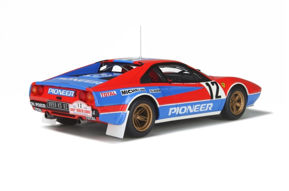 Ferrari 308 GTB Rally: leggenda in scala 1:18
