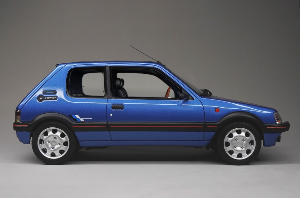 Peugeot 205 GTI LeMans 1:18: un gioiellino da collezione