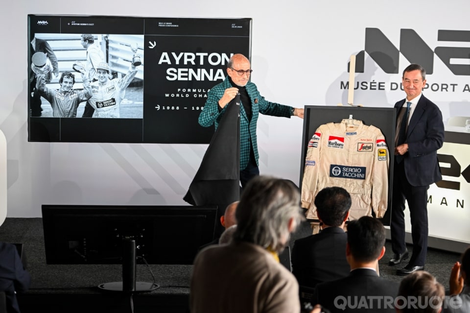 Dalla Ferrari di Schumacher alla tuta di Senna: nasce M24, il nuovo tempio del motorsport