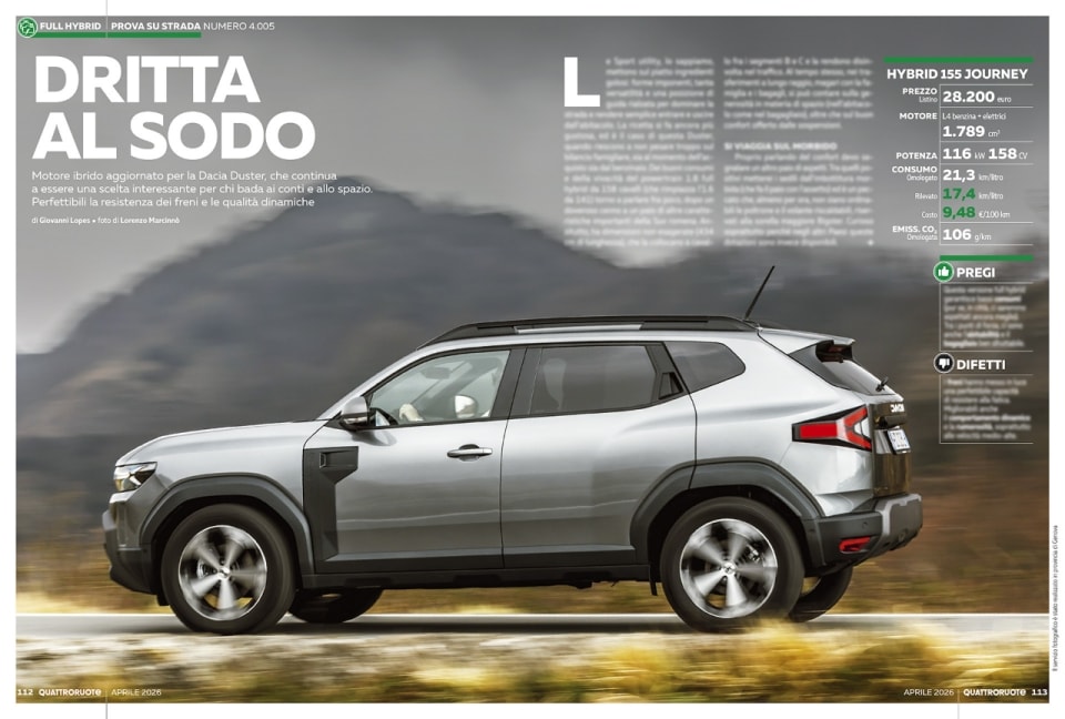 La prova della nuova BMW iX3 è su Quattroruote di aprile 2026 