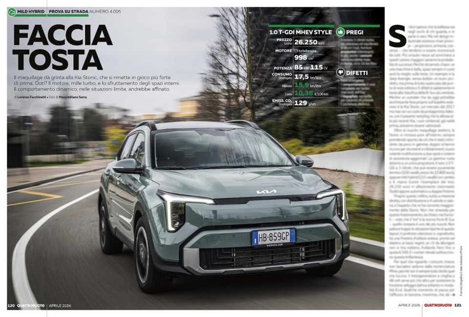 La prova della nuova BMW iX3 è su Quattroruote di aprile 2026 