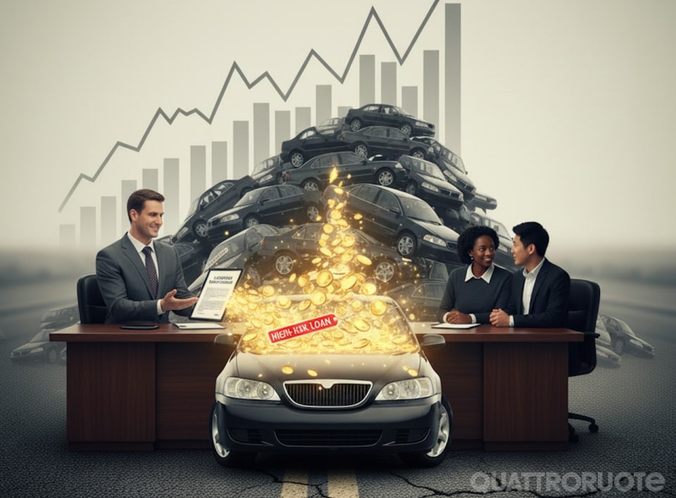 Prestiti auto subprime, torna lo spettro dell’insolvenza