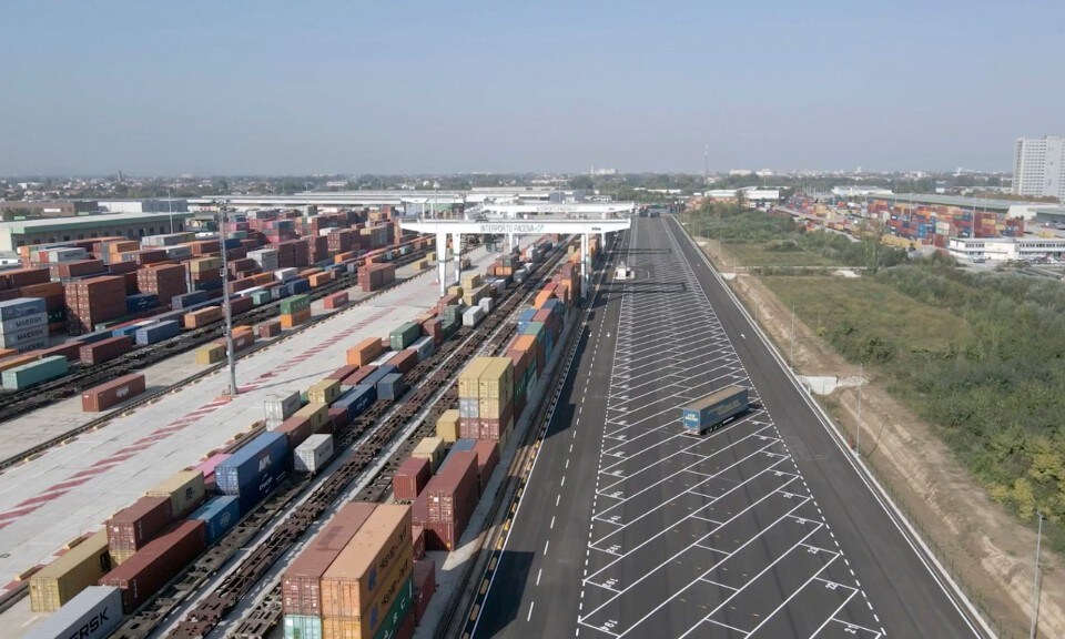 Interporto Padova inaugura terminal semirimorchi