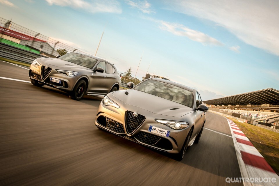 Giulia e Stelvio NRing scendono in pista