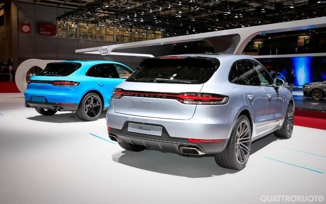 Il restyling della Macan all'esordio in Germania 