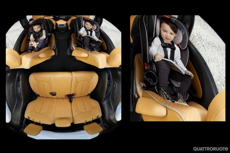 The new FamCAM™ interior camera for the 2021 Chrysler Pacifica allows the driver to keep close tabs on action happening in the back with segment-exclusive features, including a clear view of rear-facing child seat occupants, a split-view display and a unique “zoom-to-seat” feature. The new FamCAM™ interior camera for the 2021 Chrysler Pacifica allows the driver to keep close tabs on action happening in the back with segment-exclusive features, including a clear view of rear-facing child seat occupants, a split-view display and a unique “zoom-to-seat” feature.