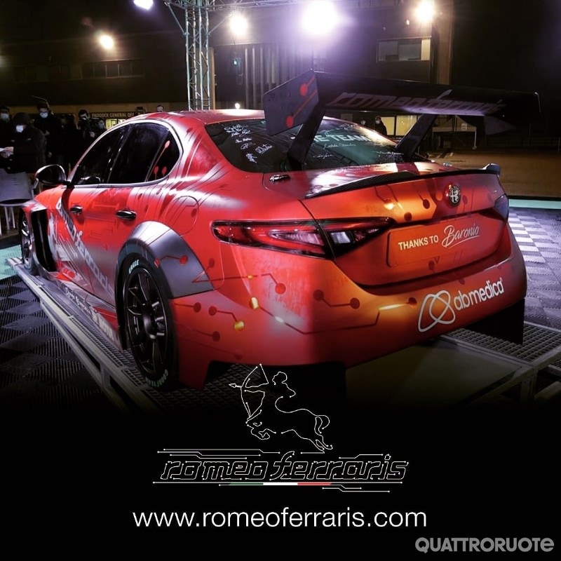 Svelata l'elettrica da corsa firmata Romeo Ferraris