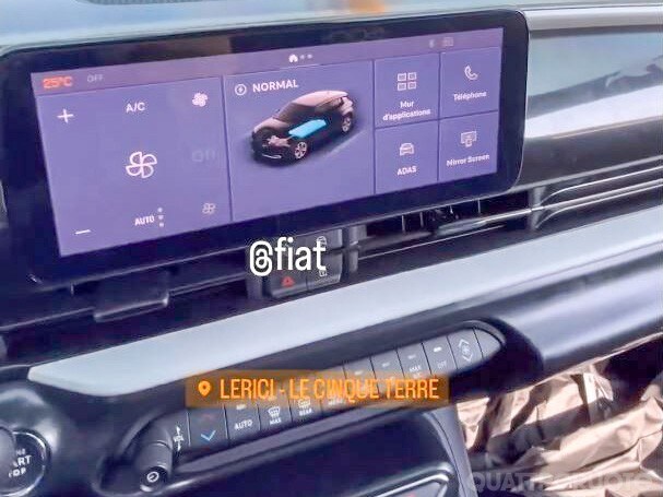 Svelati gli interni: un po' Nuova 500, un po' Avenger