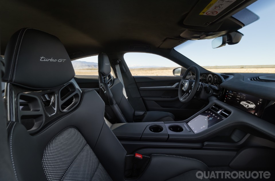 Taycan Turbo GT, l’elettrica da 1.108 CV