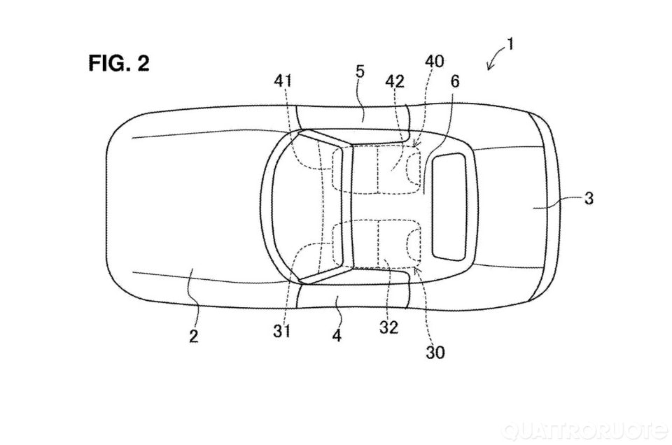 Un brevetto per una roadster elettrica?