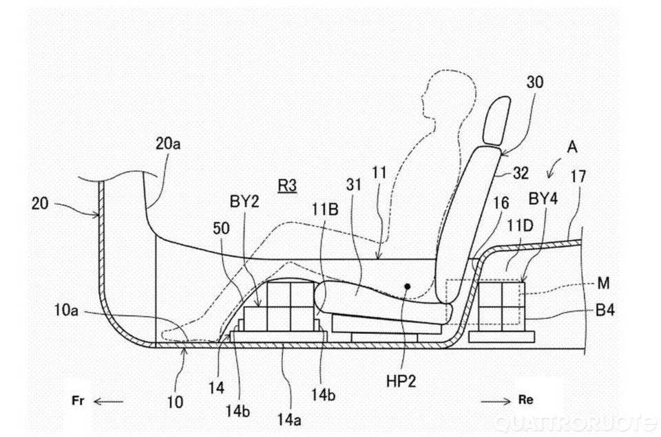 Un brevetto per una roadster elettrica?