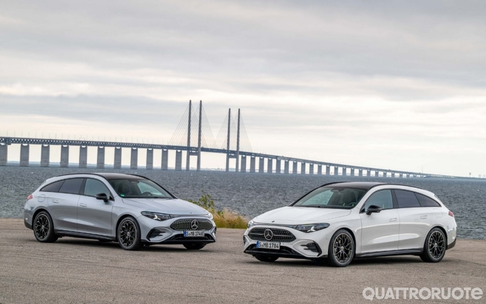CLA Shooting Brake, la prima wagon elettrica della Stella