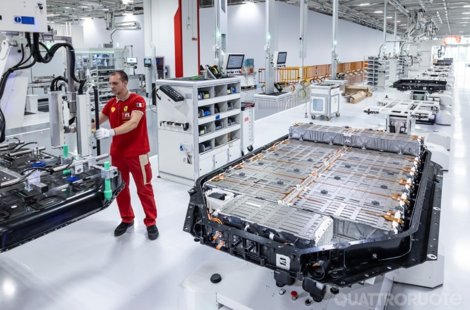 Ferrari elettrica: quattro motori e oltre 1.000 CV - VIDEO