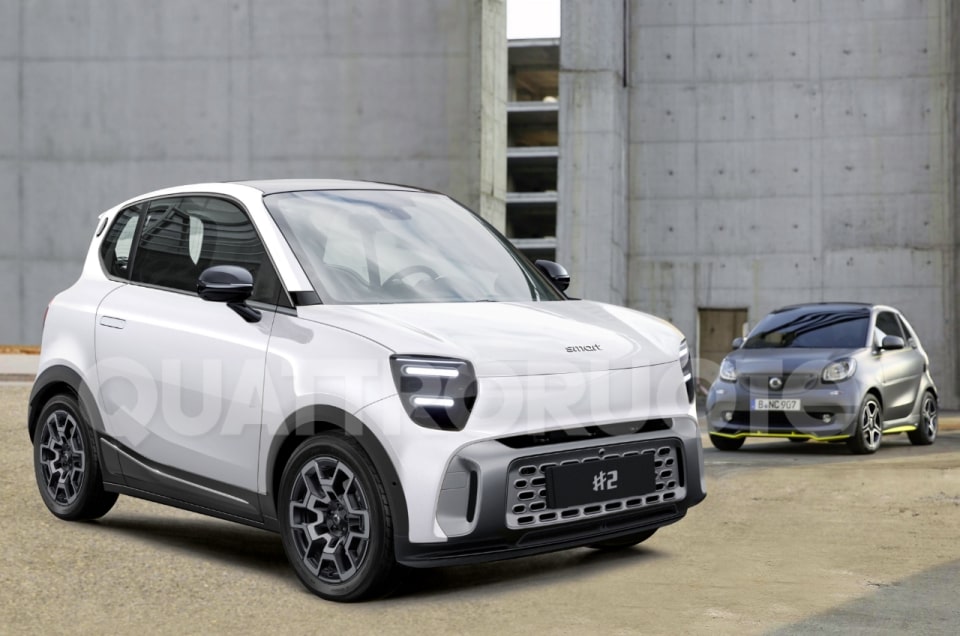 Smart #2, la citycar elettrica che sfida il 2035