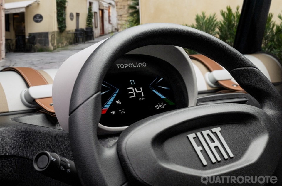 Fiat Topolino Corallo, arriva la nuova versione con colore esclusivo e display più grande