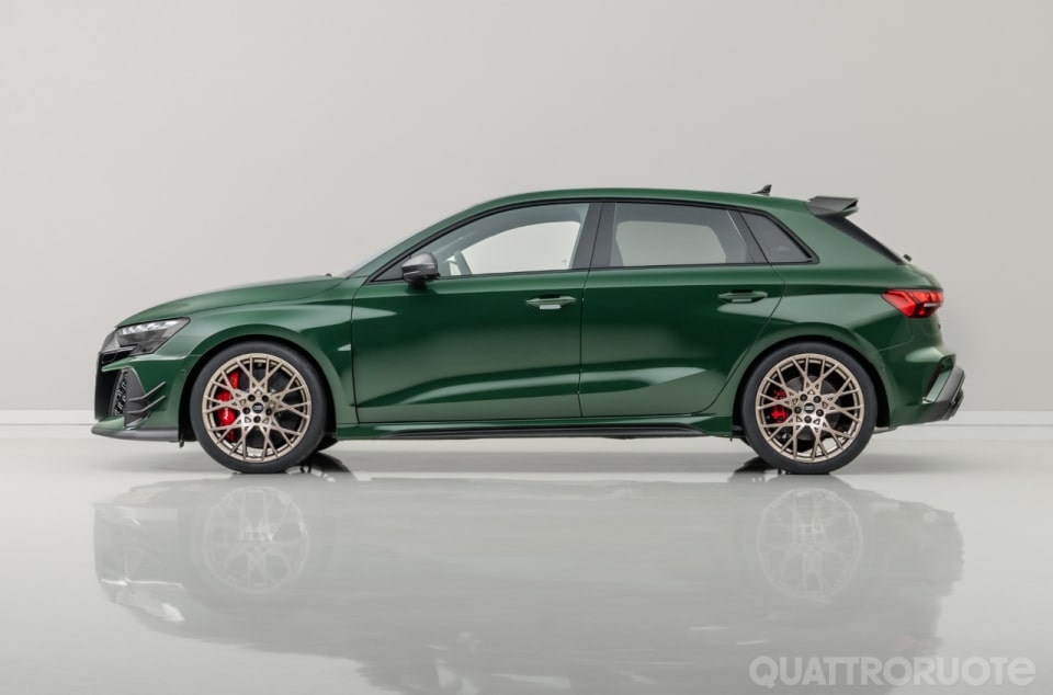 Audi RS 3 competition limited: 50 anni di cinque cilindri spremuti in soli 750 esemplari