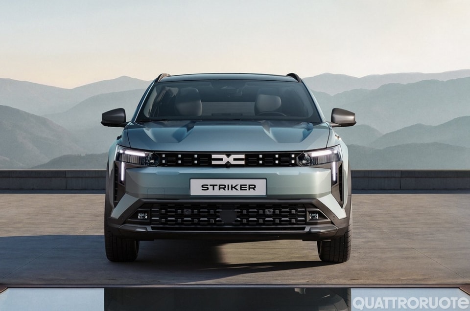 Dacia Striker, la nuova crossover per famiglie: ibrida o a GPL, sotto i 25 mila euro