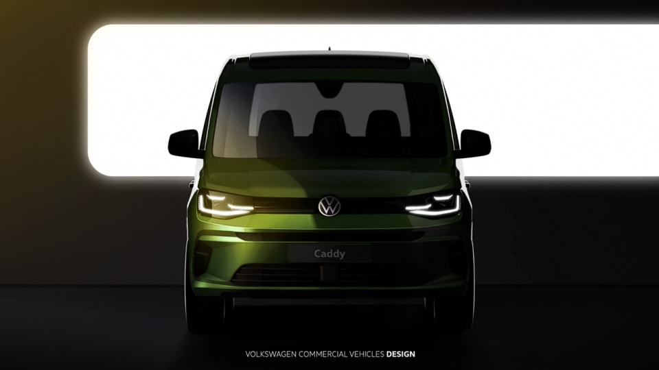 Nuovo look per Volkswagen Multivan e Caddy: le prime foto dei restyling 2026
