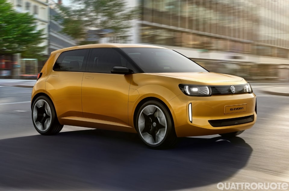 Nuova Volkswagen ID.1, l’erede elettrica della Up! sotto i 20.000 euro