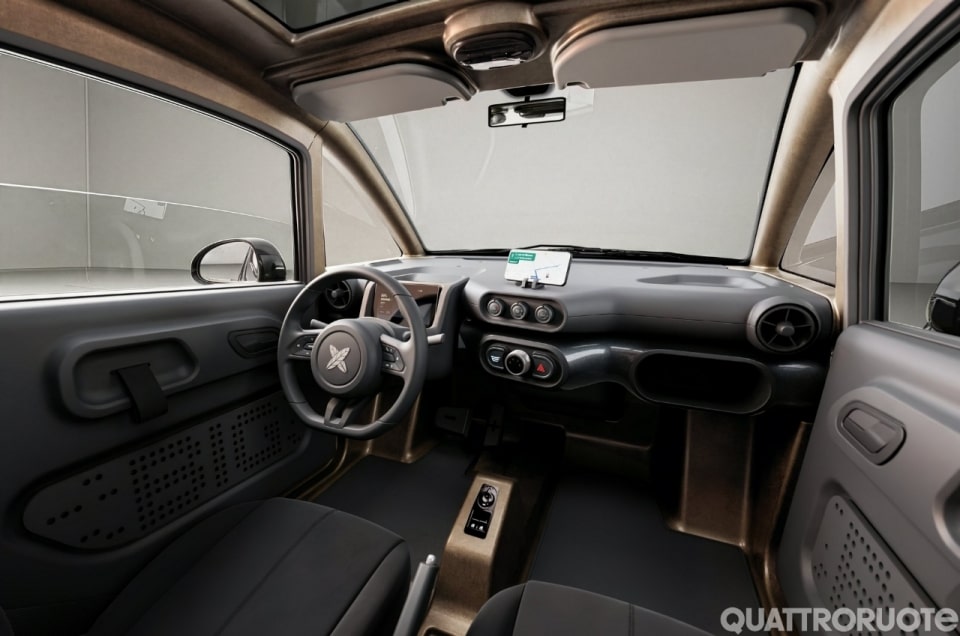 Liux Big, la microcar elettrica L7e in fibra di lino: dotazioni ambiziose e autonomia fino a 270 km