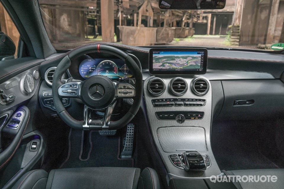 Al volante della C 43 4Matic