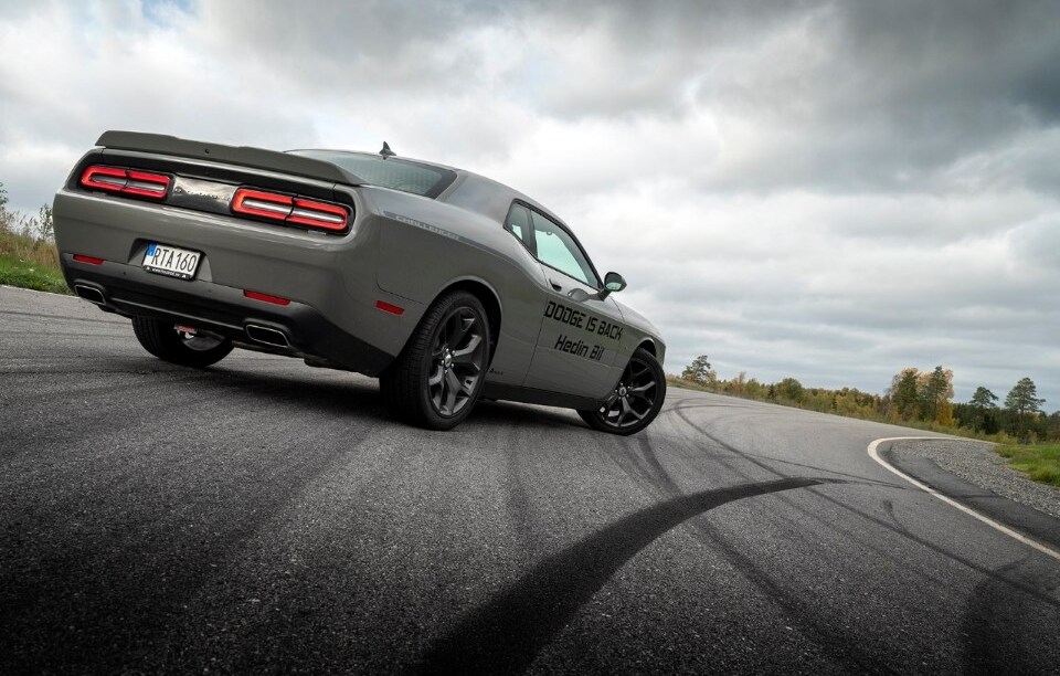 Al volante della Hellcat