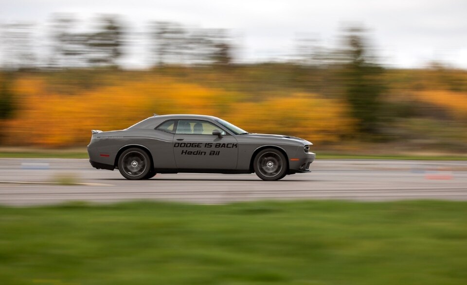 Al volante della Hellcat