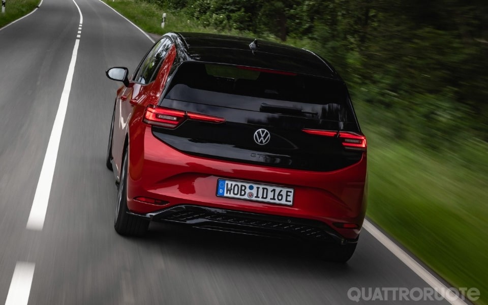 ID.3 GTX Performance, hot hatch alla spina