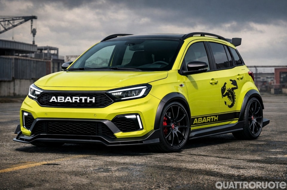 Abarth cambia rotta: tornano i pistoni? 500 e 600 ibride, spunta la Panda 100 HP
