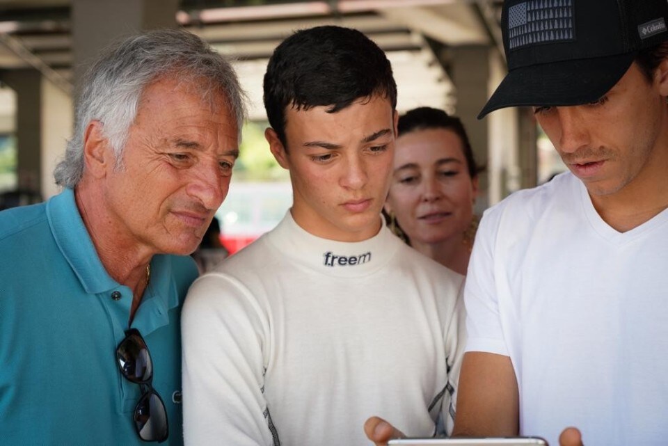 "Quanta emozione per mio figlio in F.4"