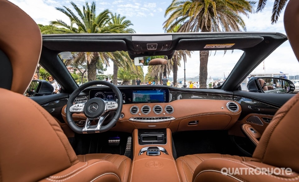 La prova della S 63 Cabrio