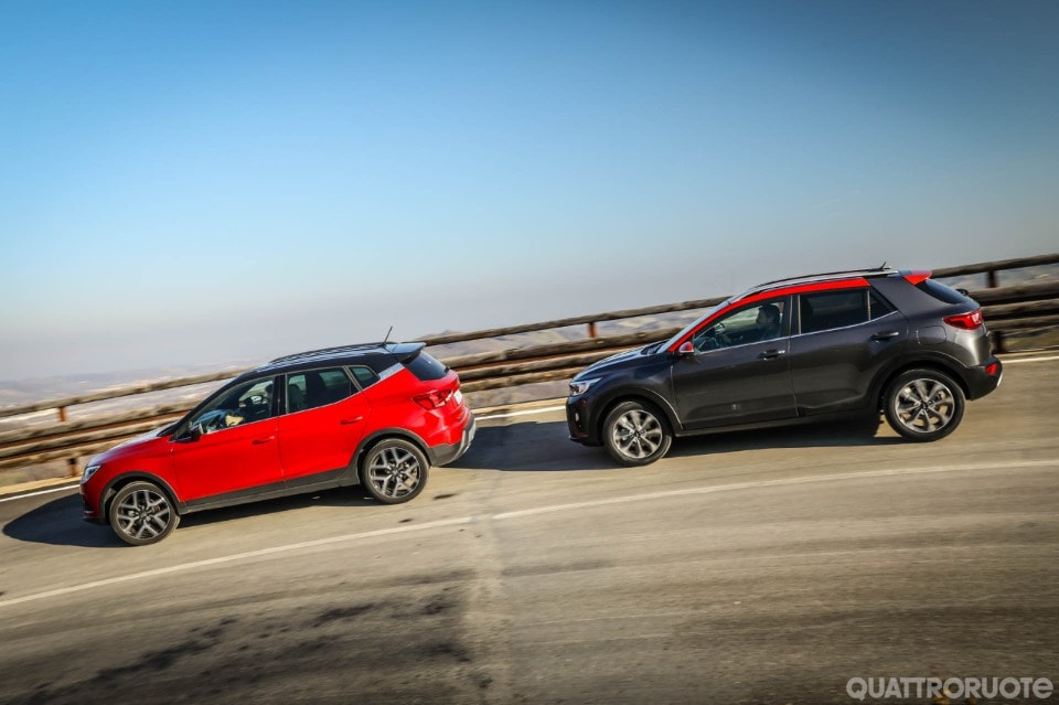 La Stonic sfida la Arona